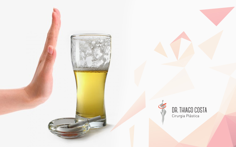 Cirurgia plÃ¡stica, Ã¡lcool e cigarro, uma combinaÃ§Ã£o perigosa