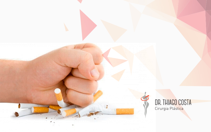 Cigarro e cirurgia plÃ¡stica nÃ£o combinam