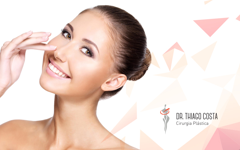Ter o nariz que vocÃª sempre sonhou Ã© possÃ­vel com a rinoplastia.